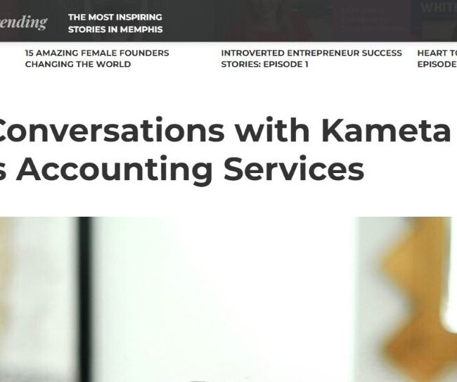 Kameta Hopkins featured in Memphis Voyager interview about KLHopkins Accounting Services